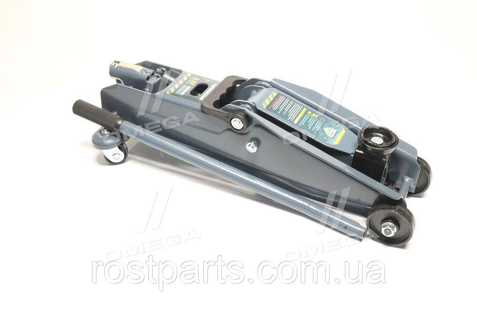 Домкрат подкатний, 2,5т., Н=140/385 12кг