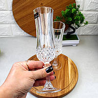 Набір келихів для шампанського Eclat Longchamp 6 шт 140 мл (L7553), кришталеве скло