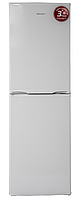 Холодильник (246 л) Grunhelm BRH-S173M55-W (білий, двокамерний, нижня морозильна камера)
