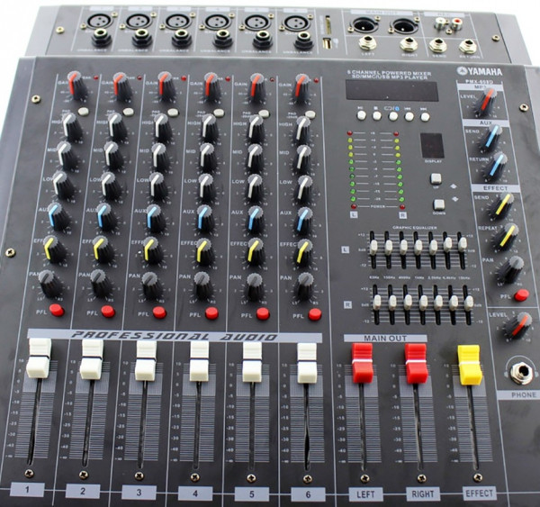 Аудио микшер Mixer Mixer BT 608D c bluetooth звуковой пульт микшер усилитель - фото 2 - id-p1477435586