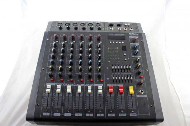 Аудіокшер Mixer Mixer BT 608D з bluetooth звуковий пульт мікшер підсилювач, фото 1