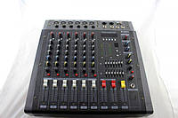 Аудио микшер Mixer Mixer BT 608D c bluetooth звуковой пульт микшер усилитель