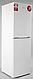 Холодильник (246 л) Grunhelm BRH-S173M55-W (білий, двокамерний, нижня морозильна камера), фото 4