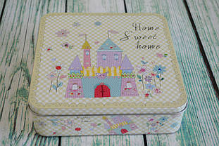 Жерстяна коробка 195х195х55мм принт №8