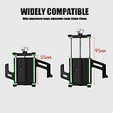 Велодержатель для телефону, смартфона SJJ-012 алюміній, чорний, фото 3