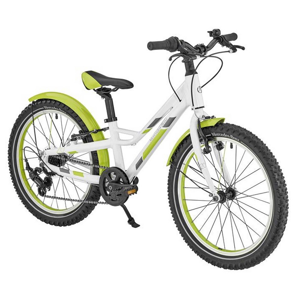 Дитячий велосипед Mercedes-Benz Chidren's Bike 6Y, White / Grey / Lime, артикул B66450196