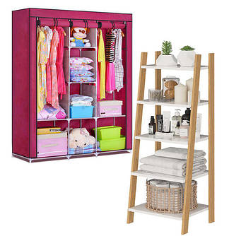 Шафи, стелажі та полиці