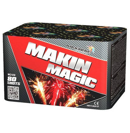 Салют MAKIN MAGIC Калібр 20 мм \ 80 пострілів MC122, фото 2