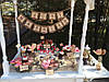 Солодкий стіл на весільний день (Candy bar) на тележці 'Рустікс'., фото 4