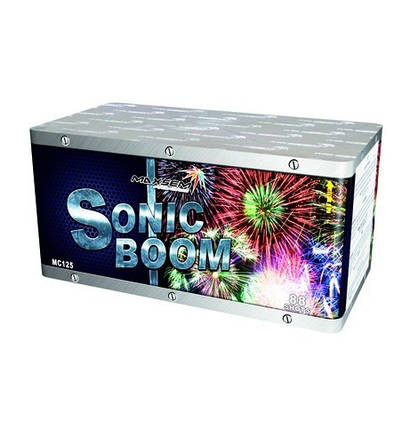 Салют SONIC BOOM Калібр 20,25,30 мм \ 88 пострілів MC125, фото 2