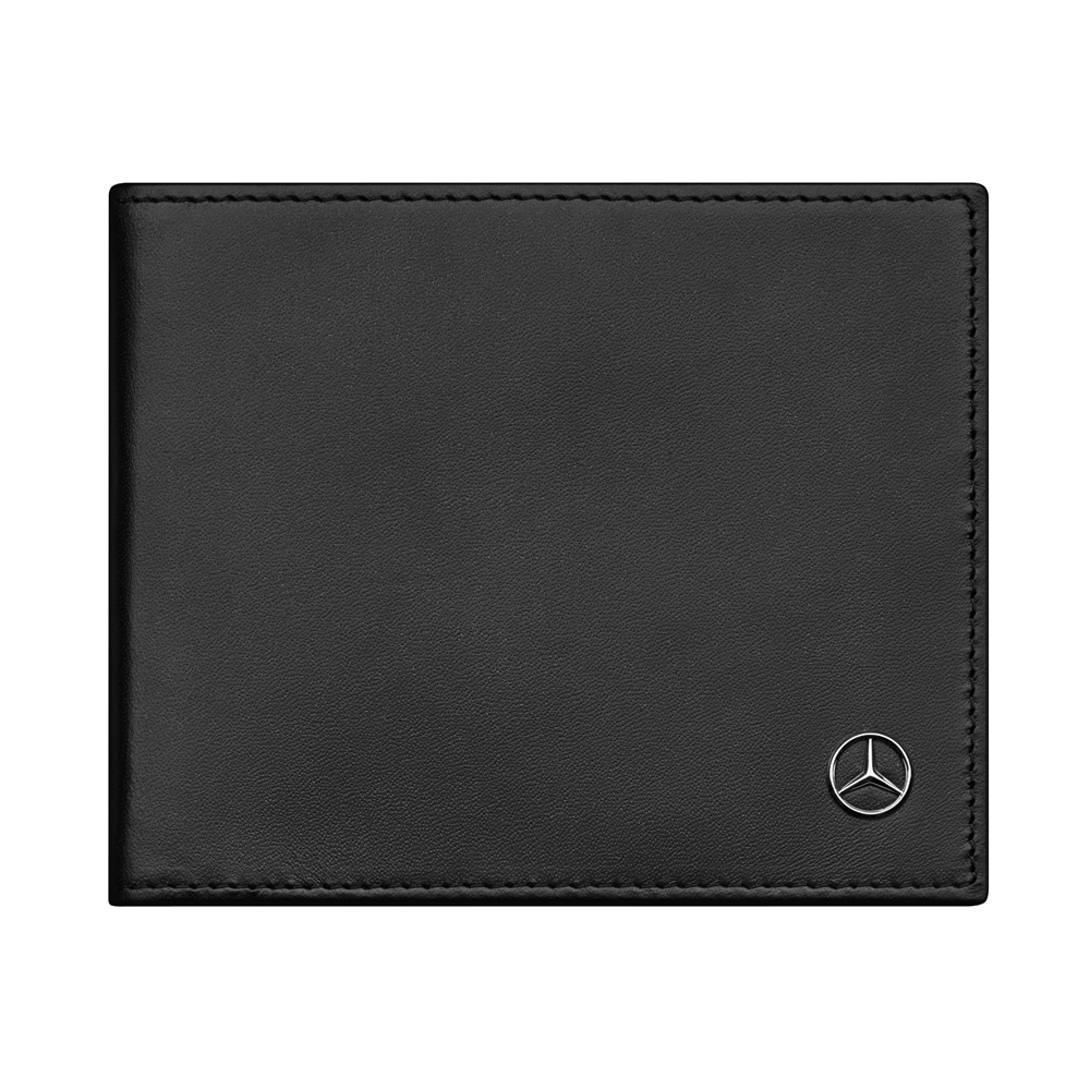 Шкіряний футляр для кредитних карт Mercedes-Benz Credit Card Wallet, Black, RFID Protection, артикул B66953959