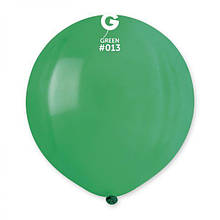 Латексна кулька пастель зелений темний 19"/ 13 / 48см Green