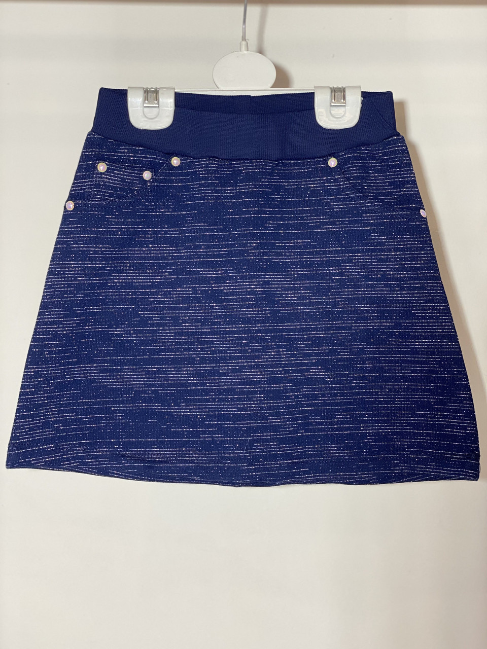 Спідниця для дівчинки Breeze 15324 134 см Синій, фото 1