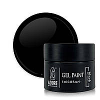 Гель-краска ADORE Gel Paint №02 Black 5 мл (17914Gu)