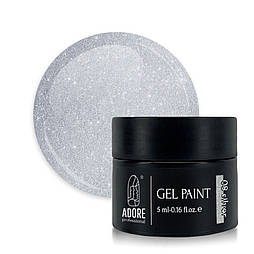 Гель-фарба ADORE Gel Paint №08 Silver 5 мл