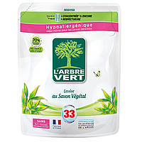 Жидкое средство для стирки L'Arbre Vert Растительное мыло 1.5 л (запасной блок)