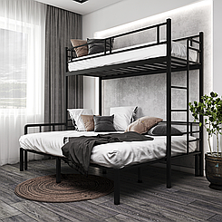 Ліжко двох'ярусне сімейне Дабл