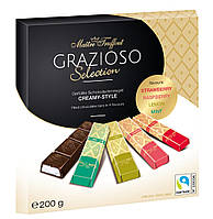 Черный шоколад Grazioso Selection Creamy Style Maitre Truffout , 200 гр