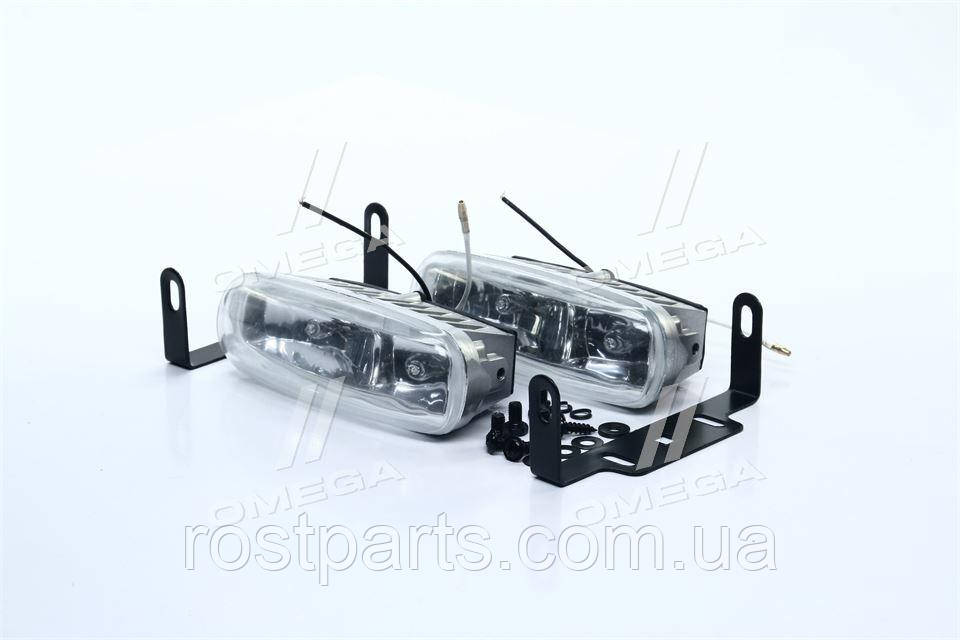 Фари додаткові білі, H3/12V/55W,135*65mm