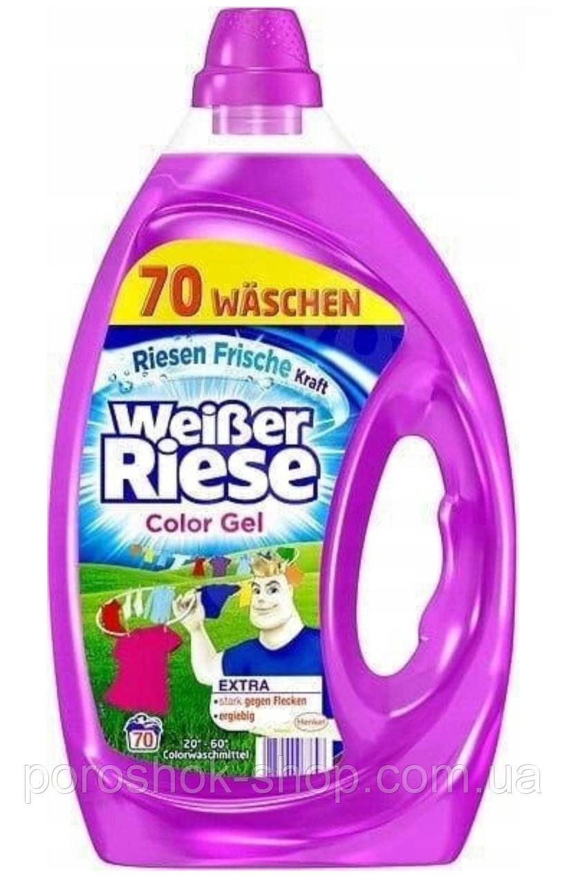 Гель для прання Weiber Riese Color- 3.5 л.(Німеччина)
