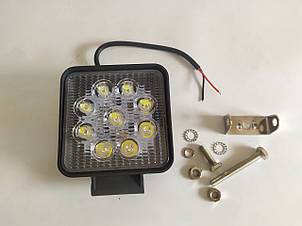 Фара навантажувача (діодна) LED від 12V до 80V №DC12V-80V/27W, фото 2