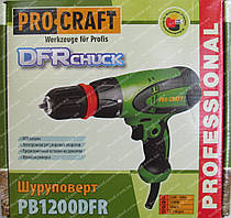 Мережевий шуруповерт Procraft PB1200DFR