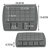 Силиконовая форма для плитки шоколада Микс 6в1