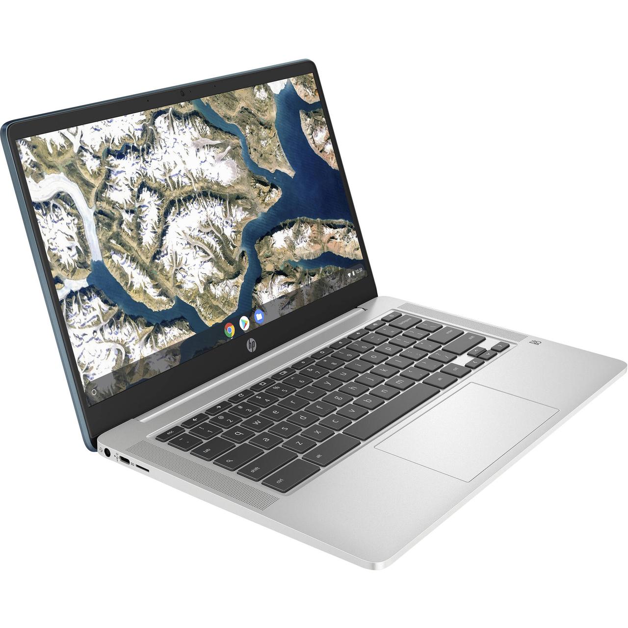 Ноутбук HP 14" 32GB Chromebook 14a (Forest Teal & Natural Silver) (3G336UA), фото 1
