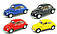 Дитяча колекційна машинка Kinsmart VOLKSWAGEN BEETLE 5'' CLASSIC Matte KT5057WM металева інерційна відчиняються двері, фото 5