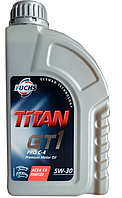 Синтетична моторна олива TITAN (титан) GT1 PRO C-4 SAE 5W-30 1 л.