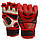 Рукавички для змішаних єдиноборств MMA Zelart BO-1374 червоний-чорний, фото 4