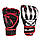 Рукавички для змішаних єдиноборств MMA (дитячі/дорослі) Zelart BO-1395 білий-червоний-чорний, фото 2