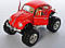 Модель Kinsmart VOLKSWAGEN BEETLE 5'' BIG WHEEL KT5057WB Металеві інерційні машинки іграшки для дітей, фото 4
