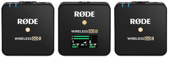 Бездротова мікрофонна радіосистема Rode Wireless GO II