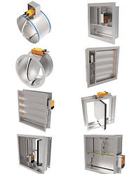 Клапани протипожежні