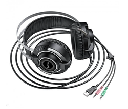 Комп'ютерні ігрові навушники Hoco ESD06 Gaming headphones, фото 3