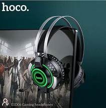 Комп'ютерні ігрові навушники Hoco ESD06 Gaming headphones, фото 2