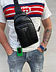 Чоловіча слінг сумка P r a d a, фото 4