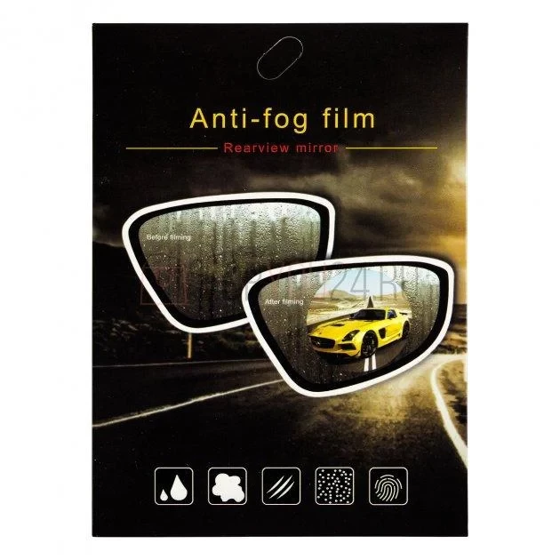 Плівка-антидощ на дзеркало заднього виду Anti-fog Film 95х95мм