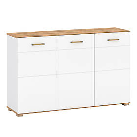 Комод 3Д   Concord G Blonski німфея альба/дуб вотан ,білий супермат