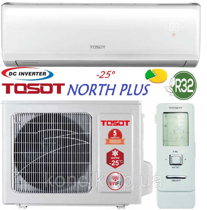 Кондиционер Tosot GK-09TS NORTH INVERTER PLUS