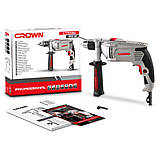 Дриль ударний Crown CT10130C, фото 2
