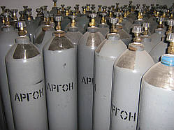 Аргон у балонах