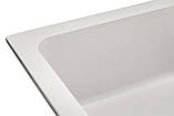 Гранітна мийка Granado AVILA white 6250 біла, фото 5