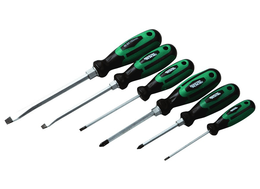 Набір викруток посилених MASTERTOOL 40-1150 6 шт