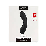 Кліторальний вібратор Svakom Echo Black, фото 3