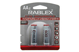 Акумулятор Rablex HR6/AA Ni-MH 600 mAh 1.2V 1 шт.