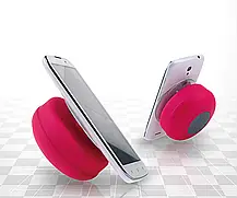 Портативна Bluetooth колонка водонепроникна з присоском синя, фото 3