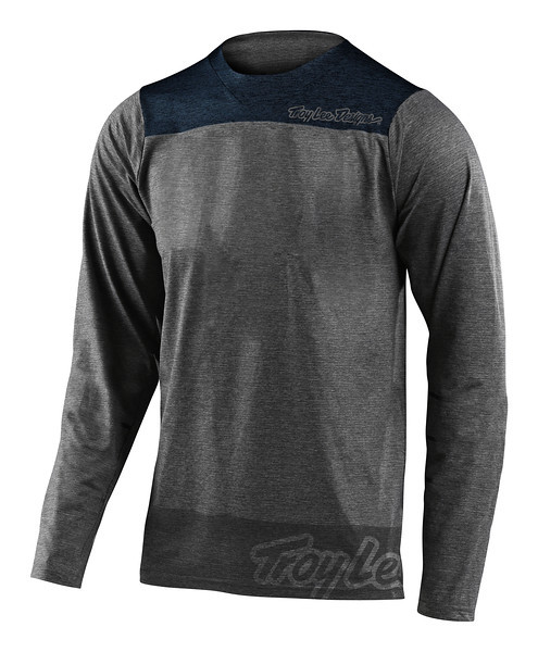 Джерсі TLD Skyline L/S Jersey London Gray Heather/Navy] розмір Sm