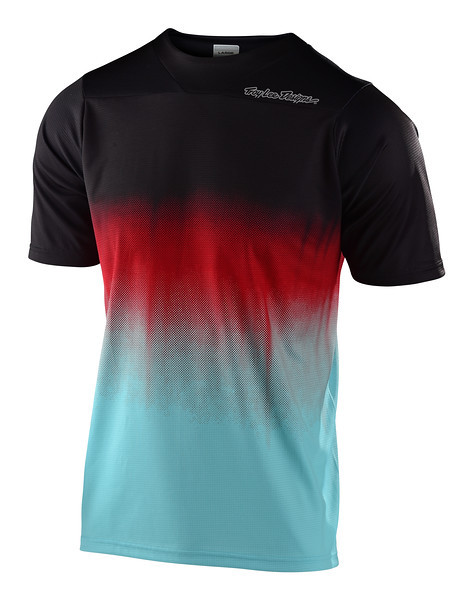 Джерси TLD Skyline S/S Jersey [Stain'd Black/Torquoise] размер SM